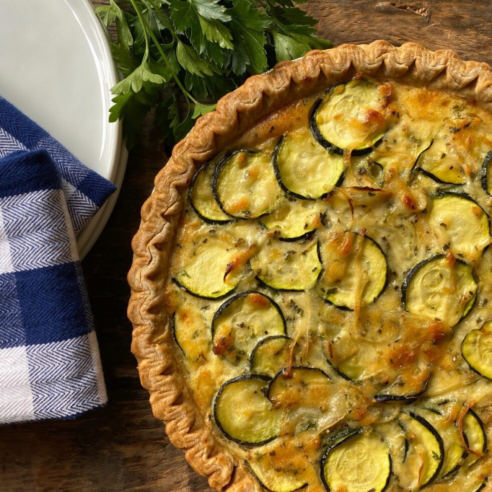 Reed&amp;#39;s Recipes: Zucchini Quiche - Cancer Pathways